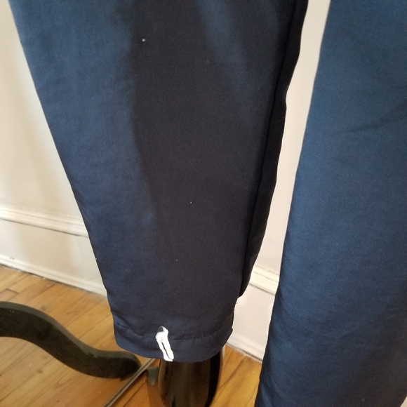 H&M Navy Blue Short Sleeves V Neck Jumpsuit SIZE 2. - Picture 4 of 16